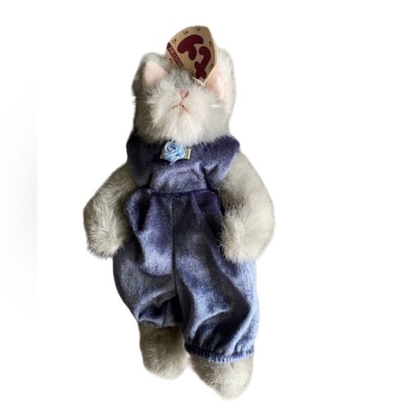 TY 1993 vintage whiskers the cat attic treasures collection NWT - Picture 1 of 8